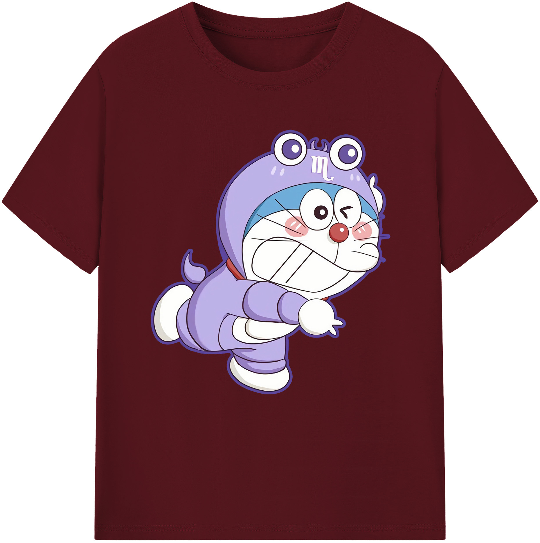 （画像用） ドラえもん Doraemon 綿100％半袖Tシャツ（フロントプリント）